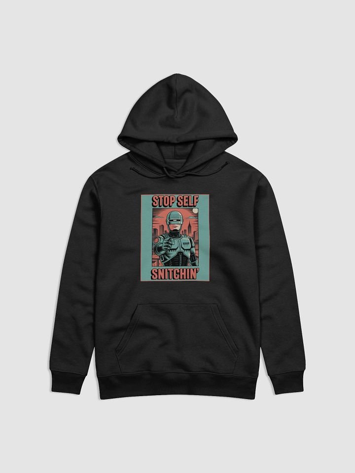 Women "SELF STOP SNITCHIN"" premium cotton sweatshirt product image (2)