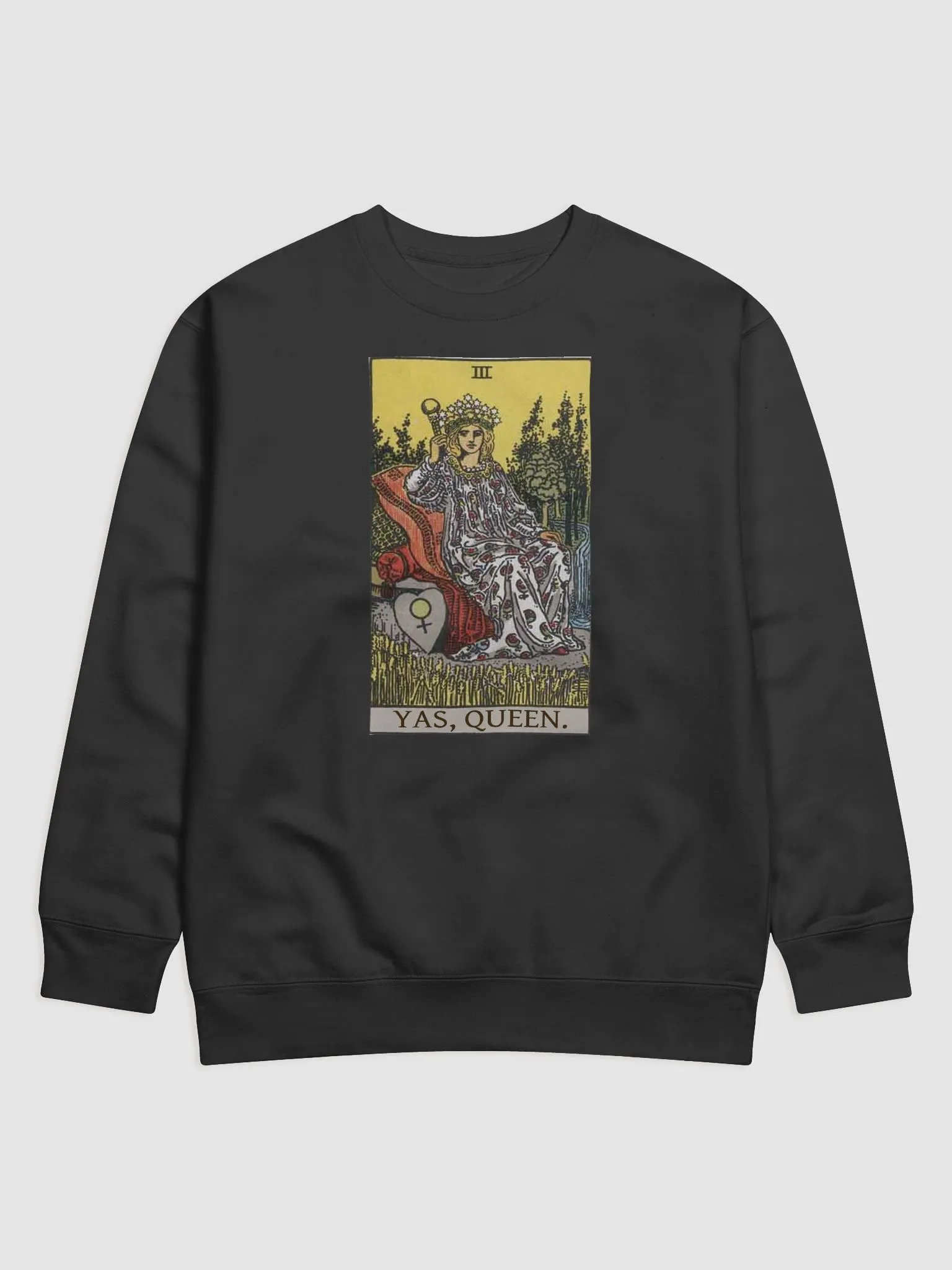Yas, Queen Tarot - Unisex Sweatshirt product image (1)