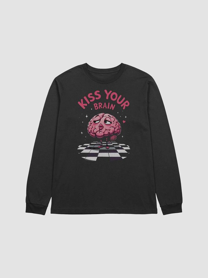 Kiss Your Brain Anthro Brain Long Sleeve Tee product image (1)