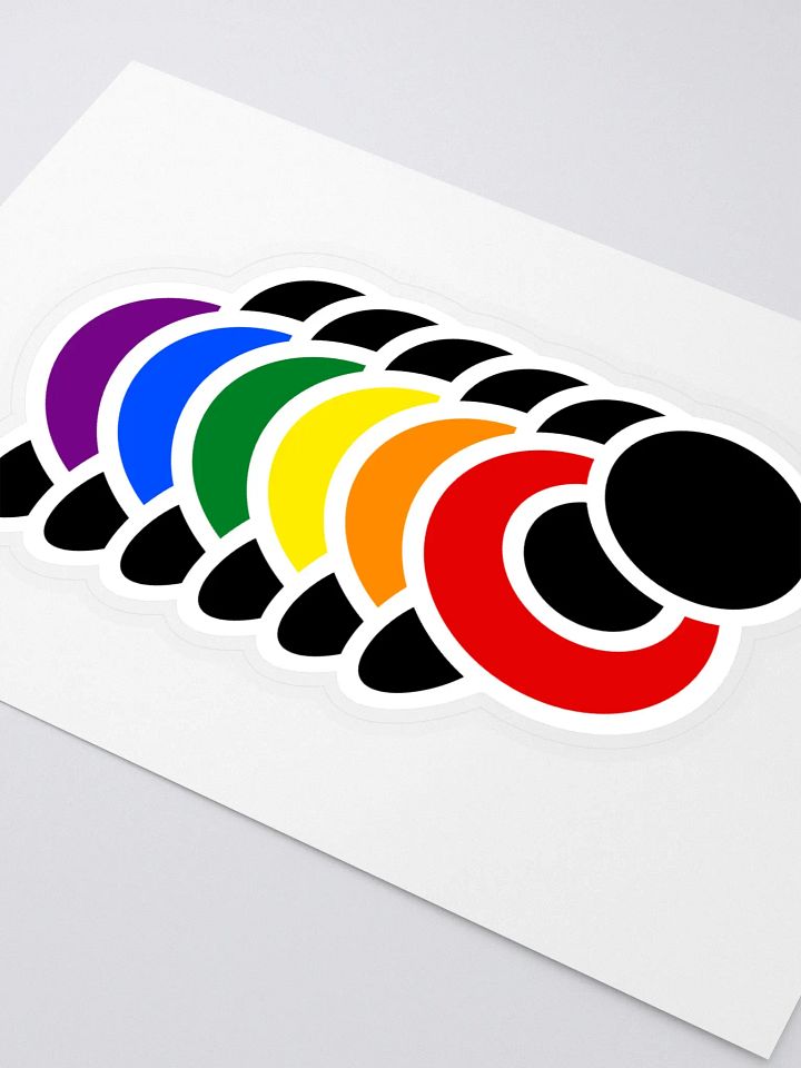 PRIDE - Rainbow Logo (Sticker) product image (2)