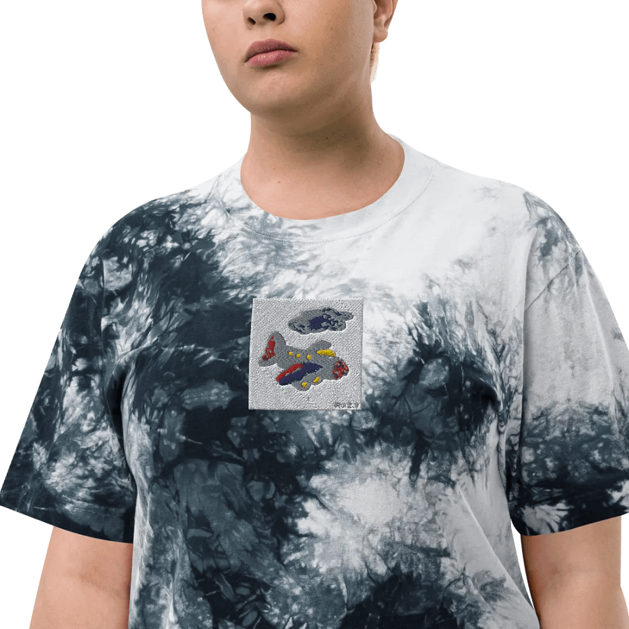 Kid Airplane (Shaka Wear Oversized Tie-Dye T-Shirt) product image (6)
