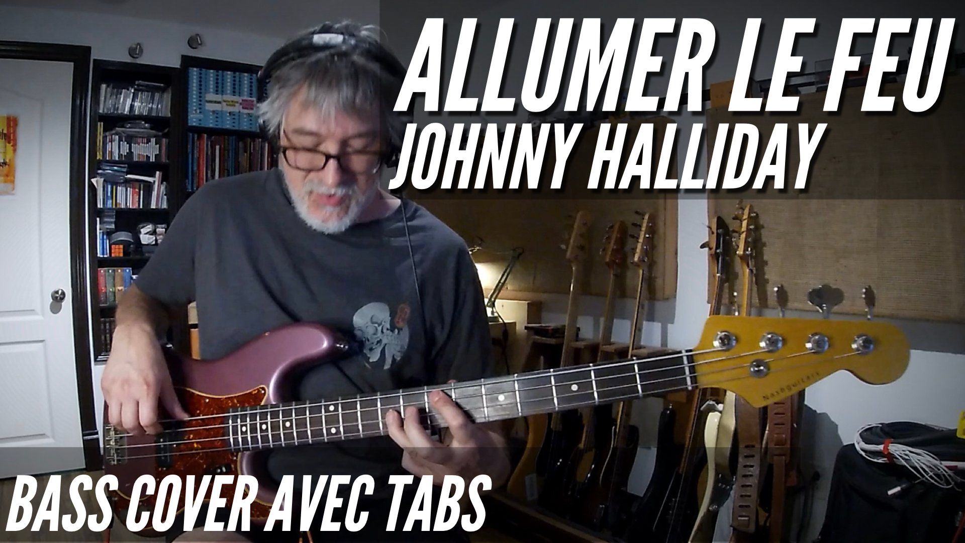 Johnny Halliday - Allumer Le Feu - Transcription Bass product image (1)