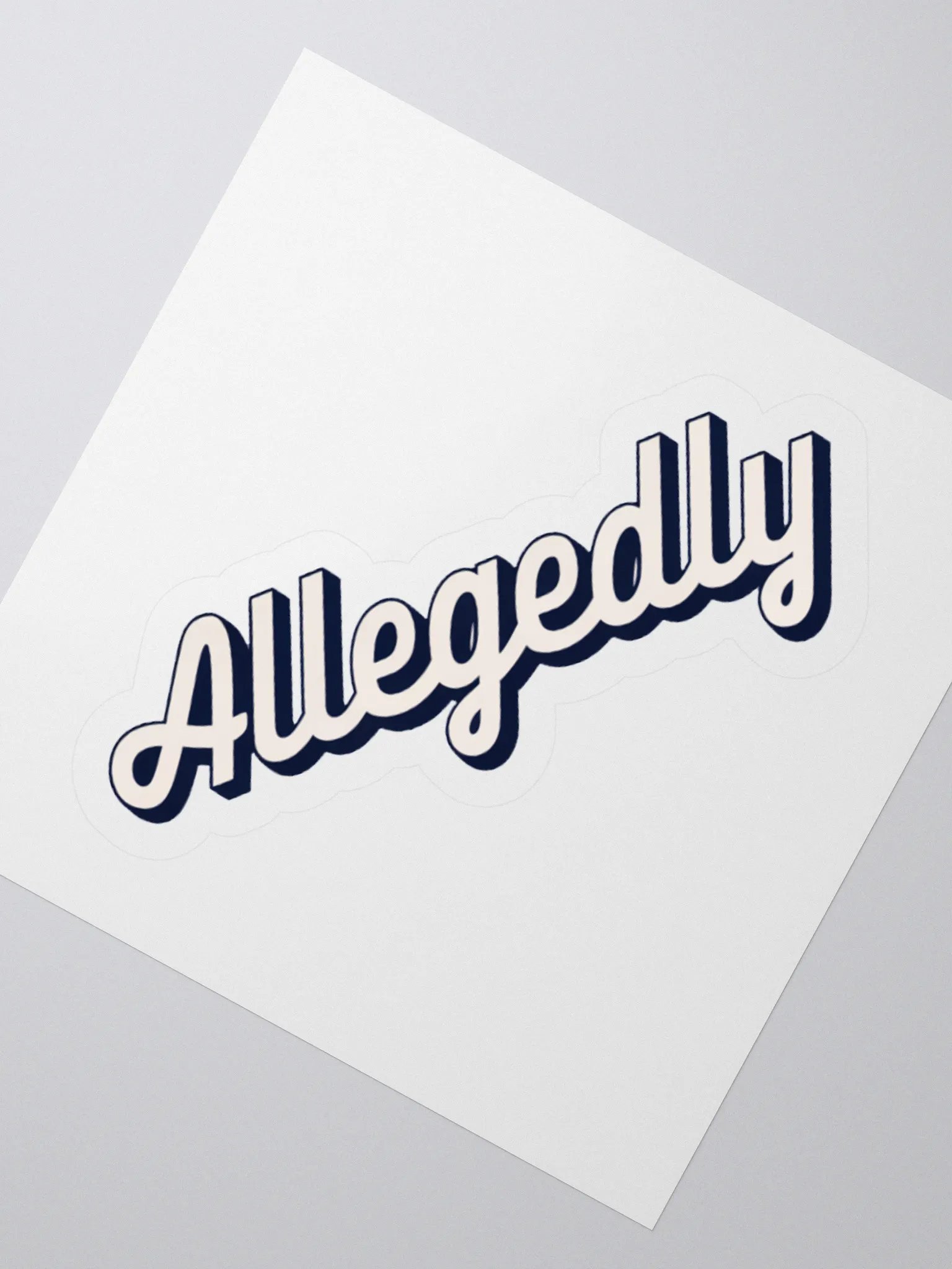 Allegedly Sticker product image (7)
