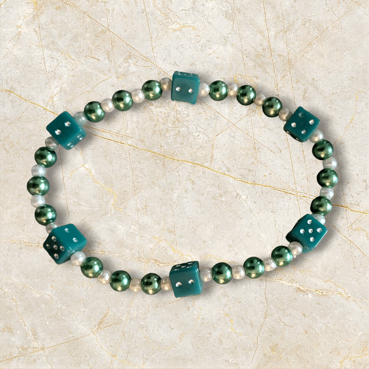 Green Dice Bracelet product image (1)