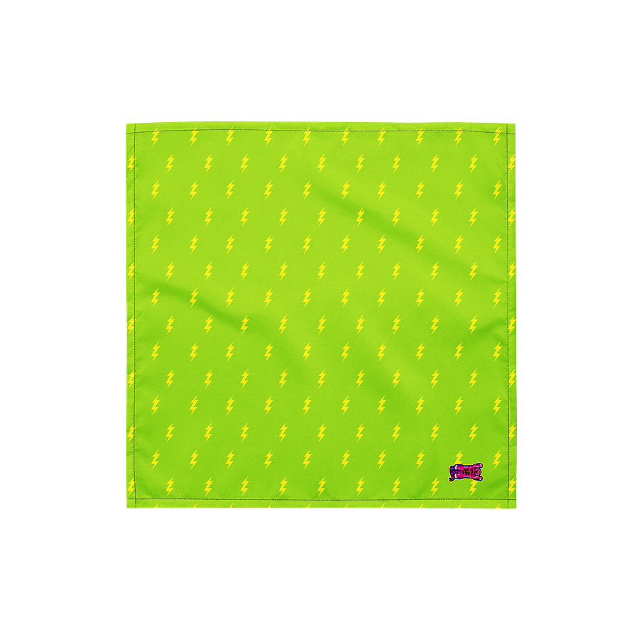 Lightning Bolt Bandana in Lime product image (4)