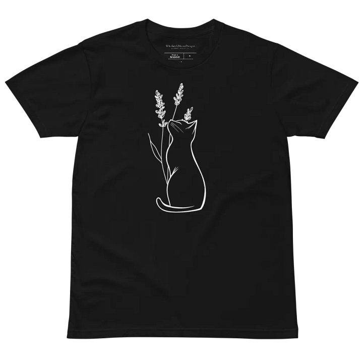 Lavender Cat Supreme Comfort Classic T-Shirt product image (2)