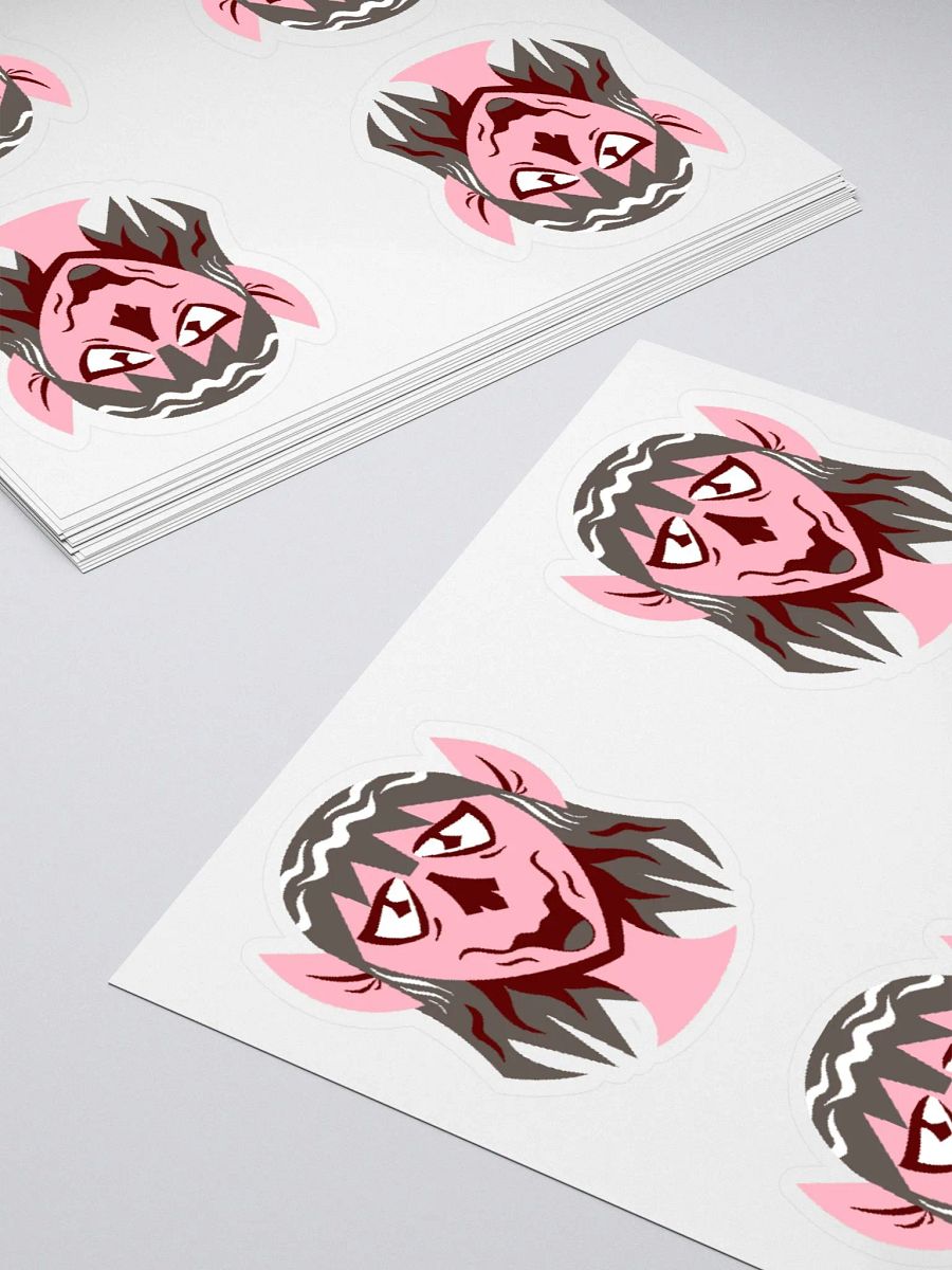 Pink Orc Girl Stickers product image (4)