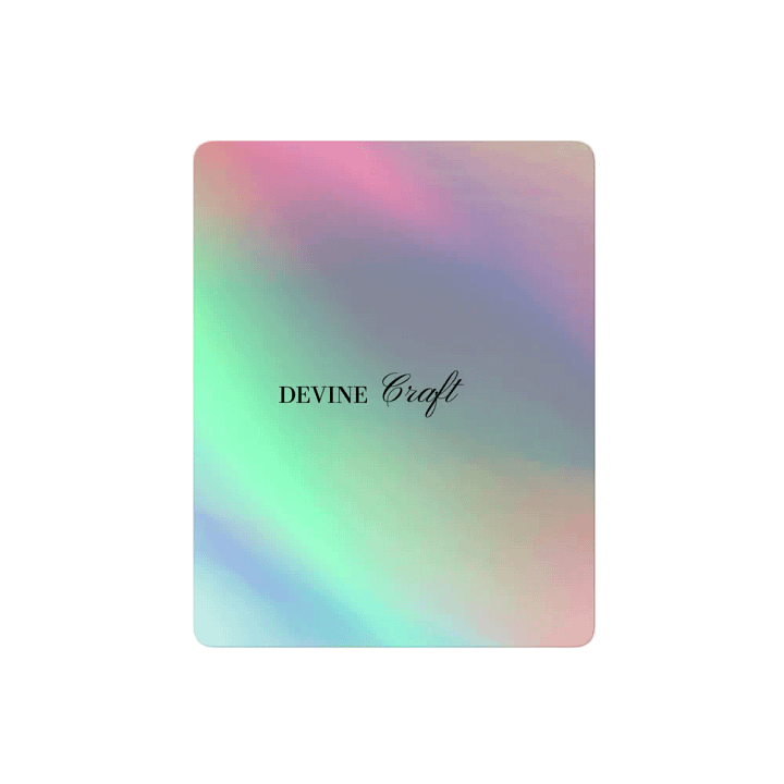 Devine Craft Allcolor H5494 Kiss-Cut Holographic Sticker Sheet product image (2)
