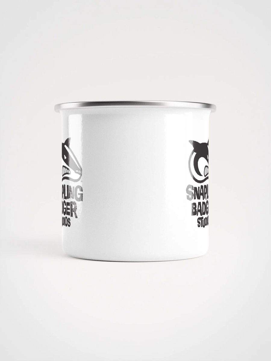 Snarling Badger Studios - logo metal mug product image (5)