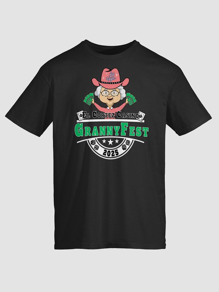 Granny Fest 2025 YouTube Logo T-Shirt product image (1)
