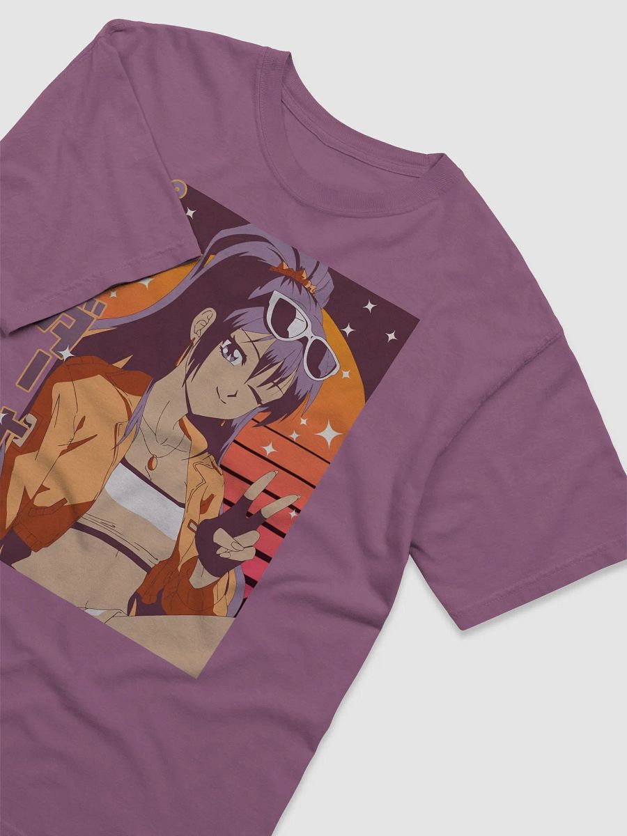 Pander-San Heavyweight T-shirt (Plum, Black, Orange, Lavender) product image (3)