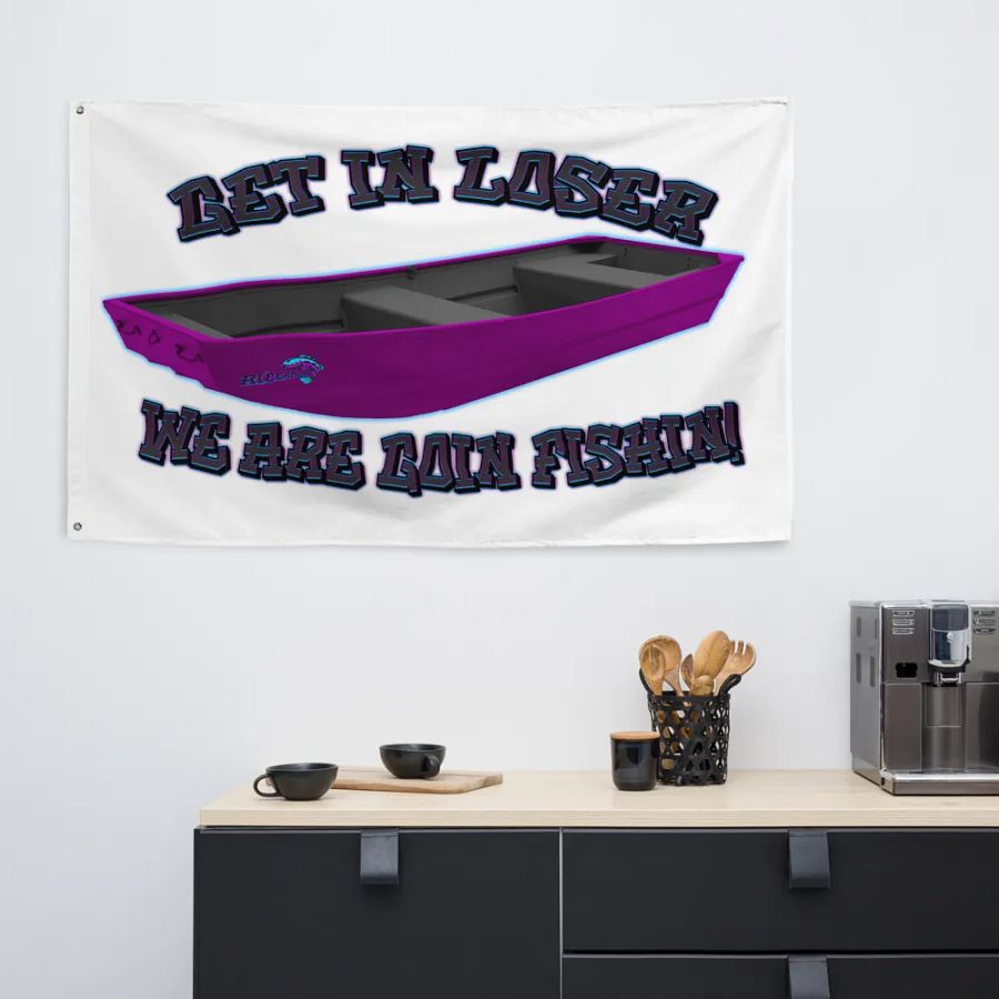 RicerMeangirls Carbon Letter Flag product image (6)