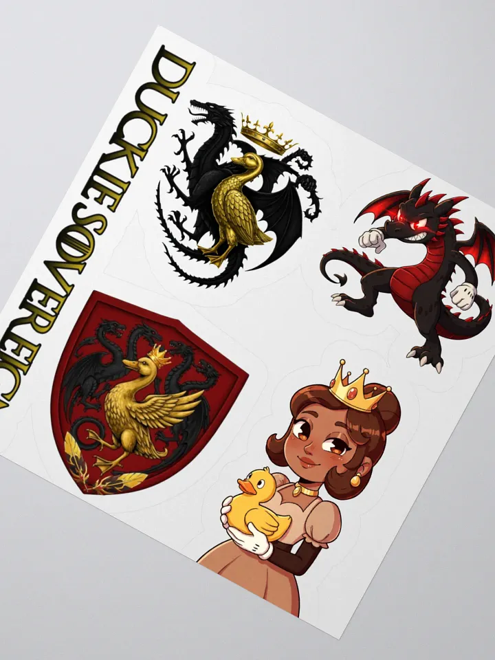 Duckie Sovereign Stickers sheet #2 product image (4)
