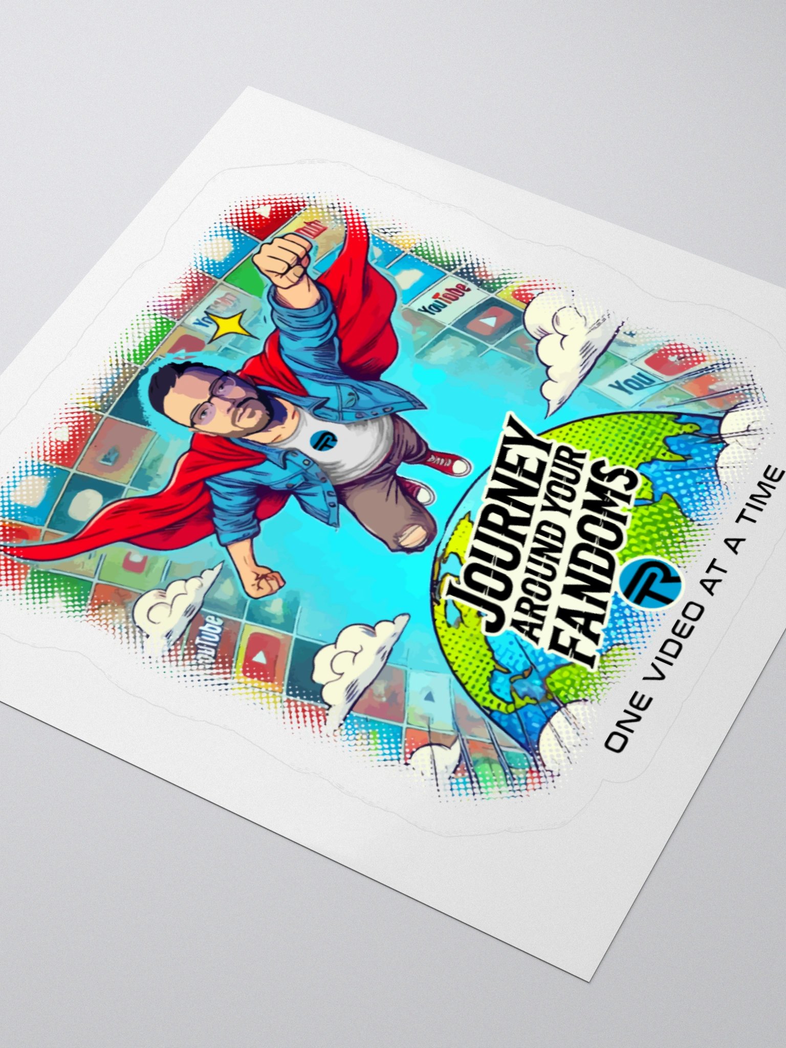 Superhero Kiss Cut Stickers product image (8)