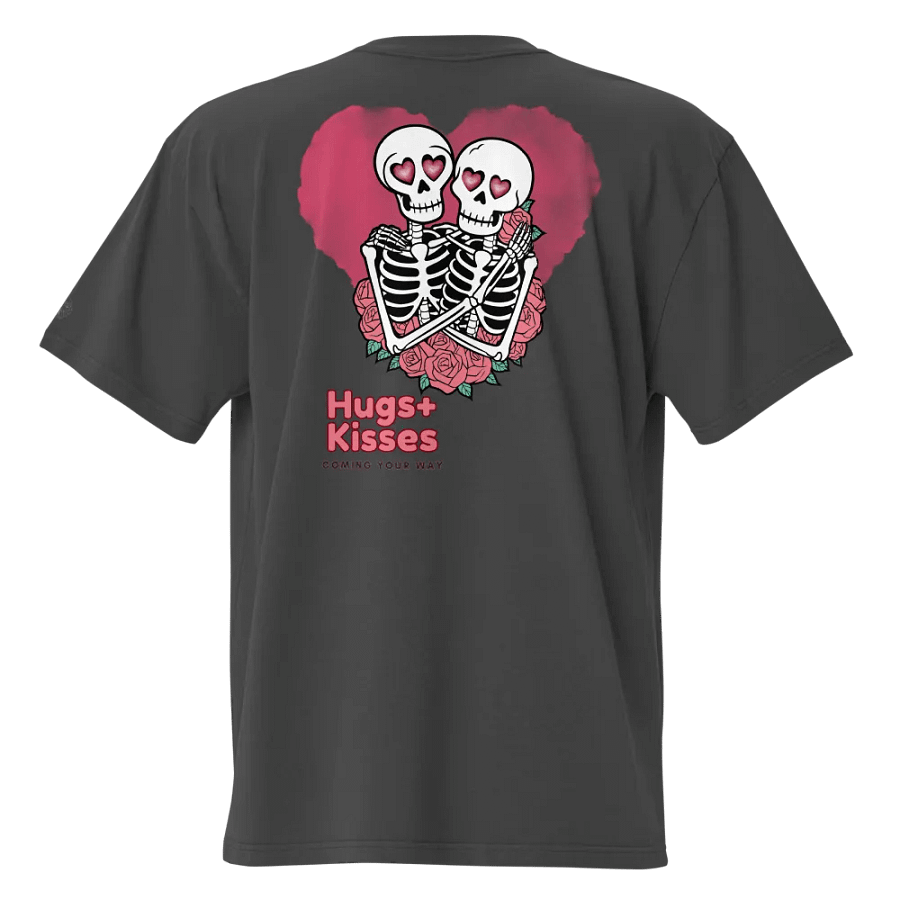 Skeletal Love Oversized T-Shirt product image (4)