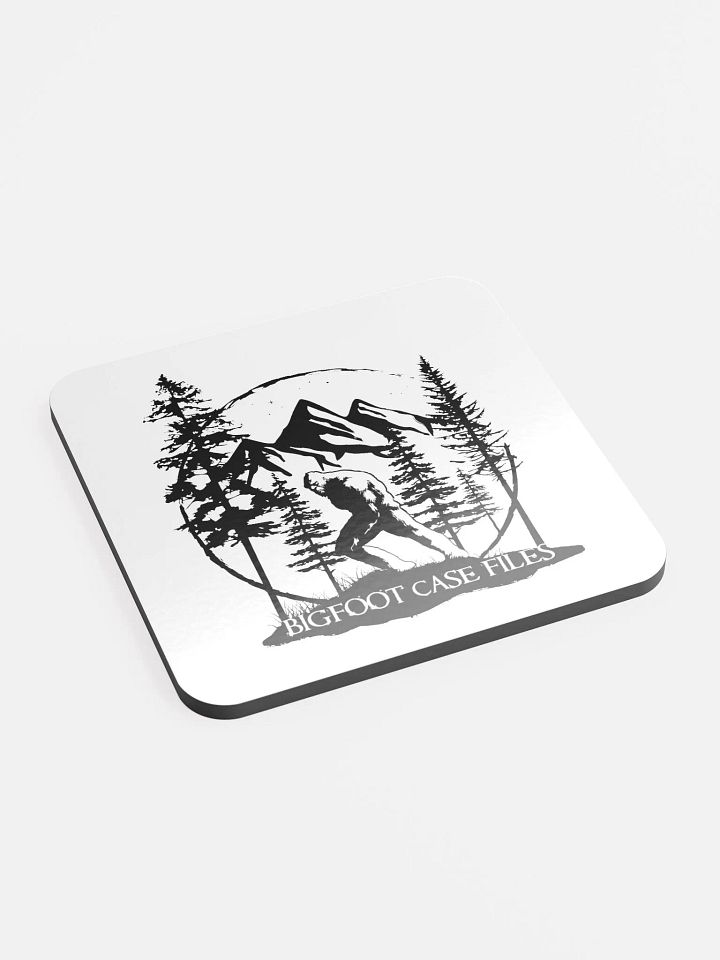 BIGFOOT CASE FILES BLACK LOGO COASTERS product image (2)