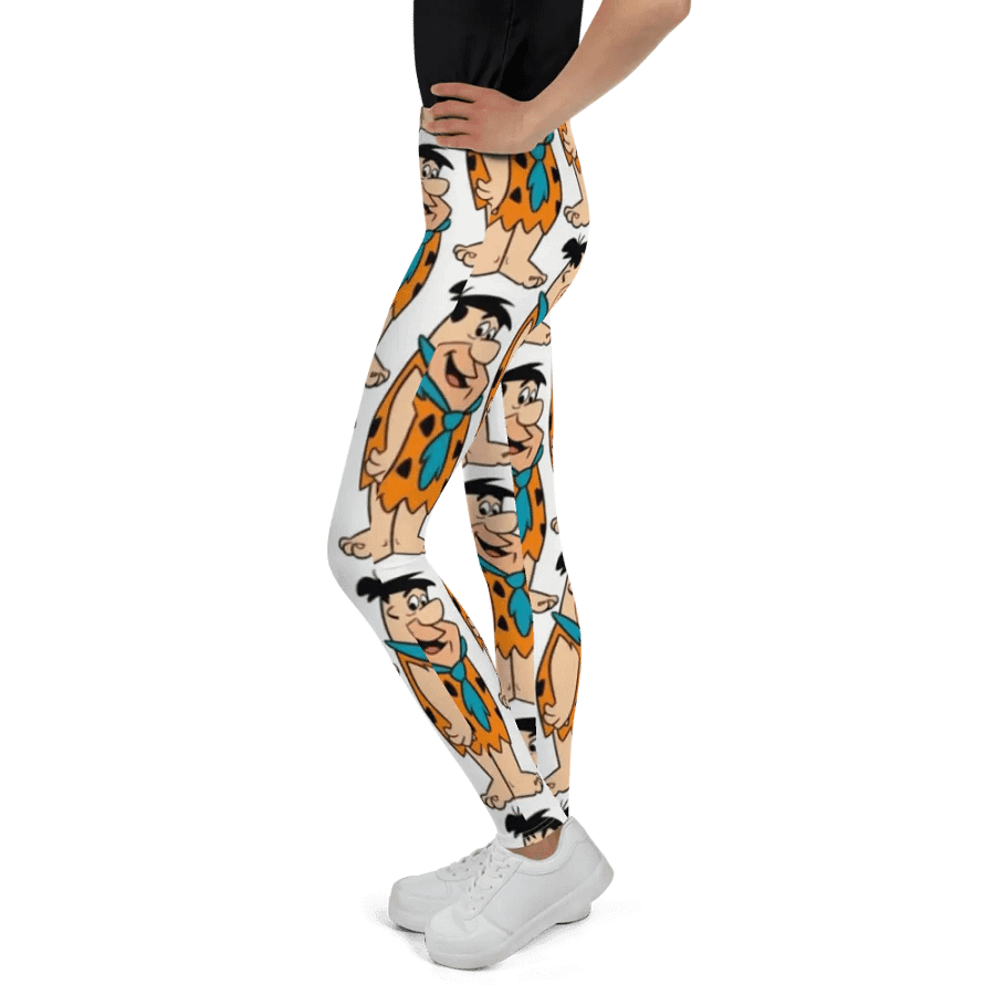 Kids Leggings – Flintstones Print for Retro & Fun Style product image (12)