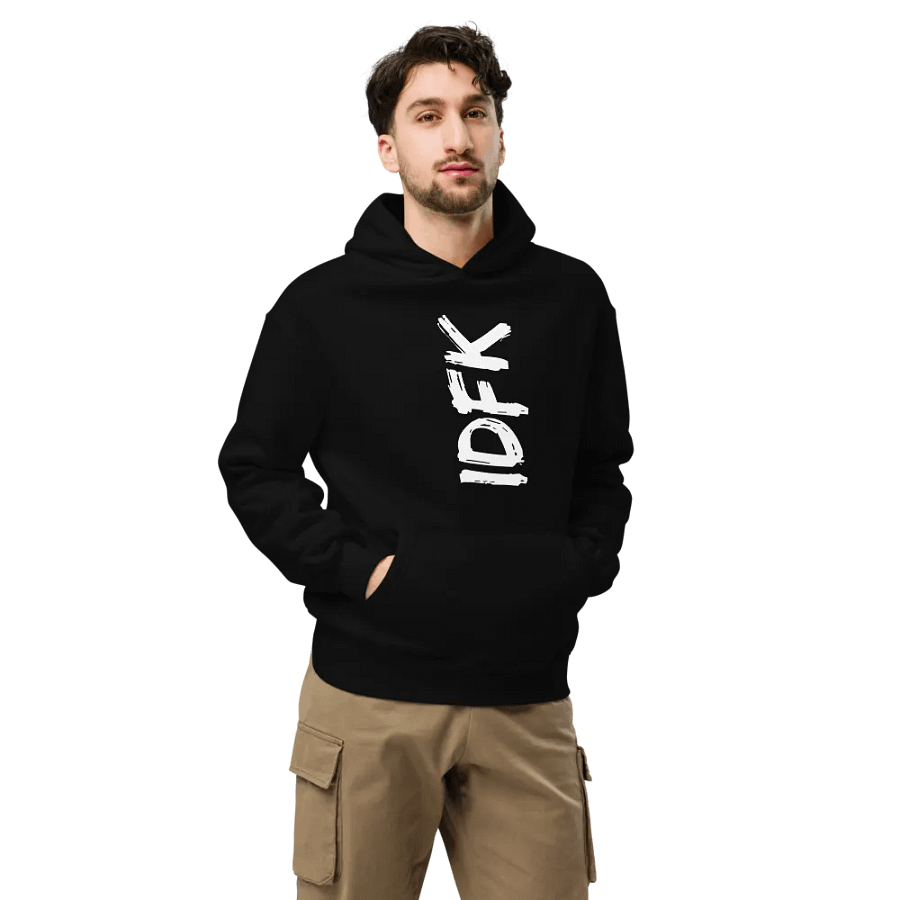 IDFK Black & White Sideways Hoodie product image (10)
