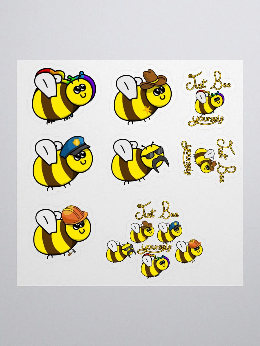 The Village Beeple Sticker Sheet product image (1)