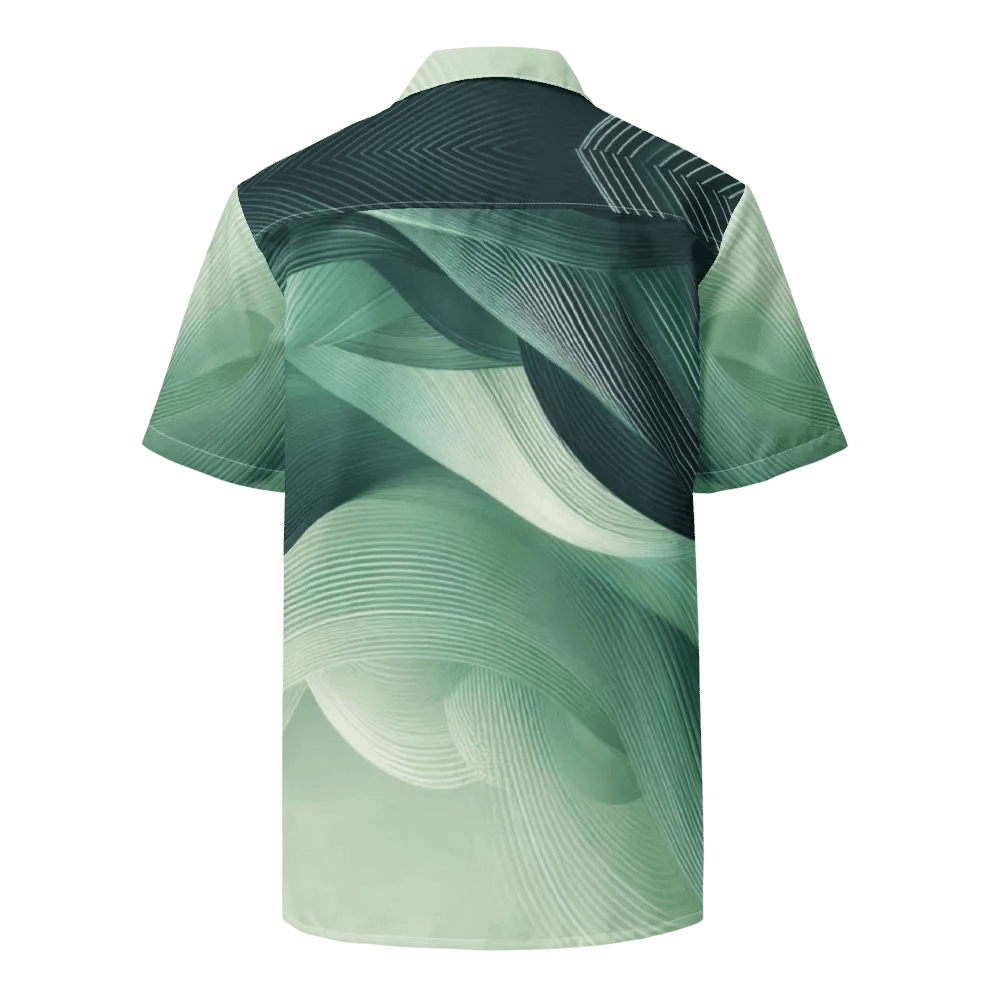 Men's Full-Print-2 Green Hawaiian Shirt product image (5)