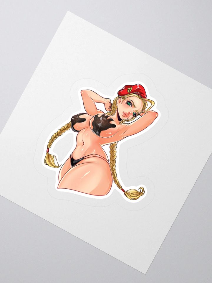 Cammy x Sable Cosplay Sticker product image (8)