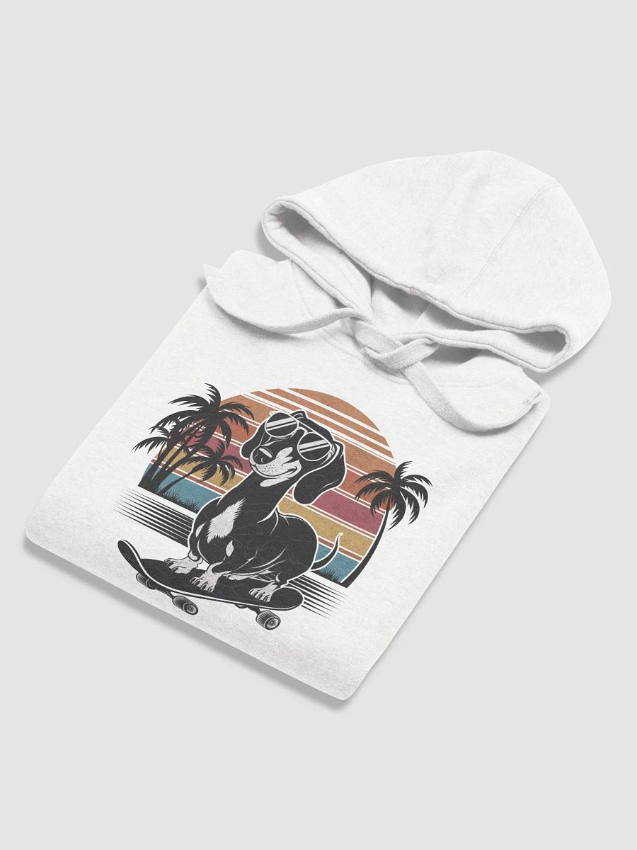 Doxie on a Skateboard Hoodie product image (18)
