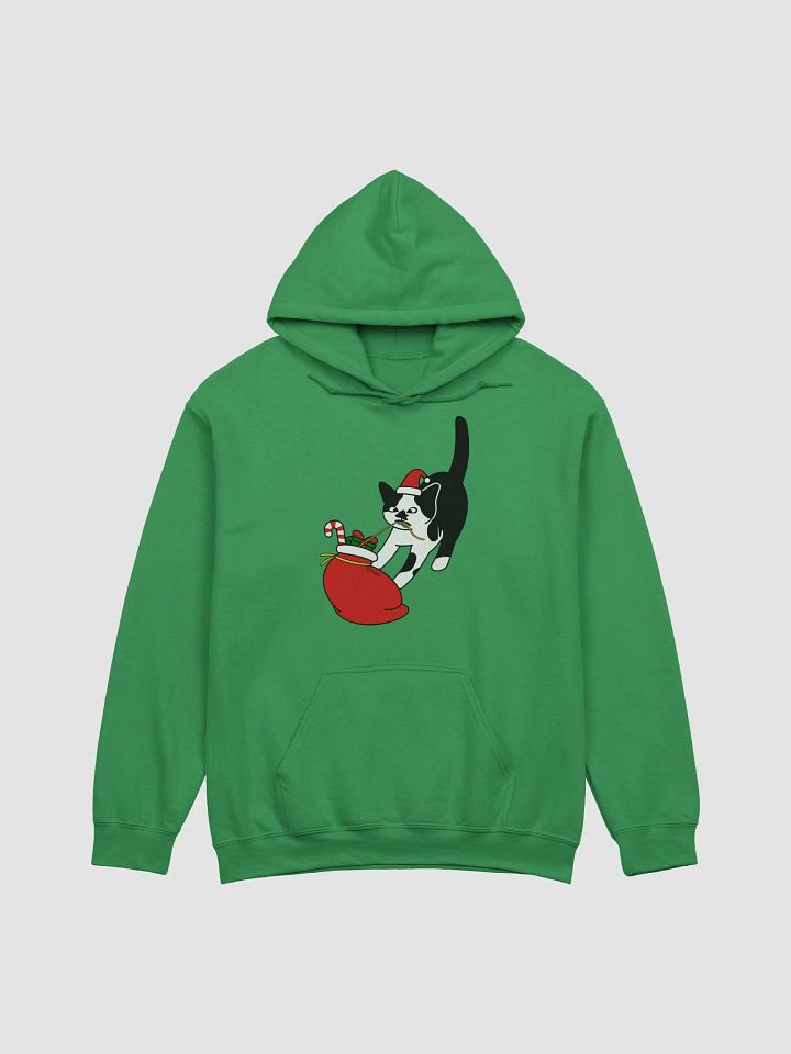 Santa Paws Christmas Cat Hoodie product image (28)