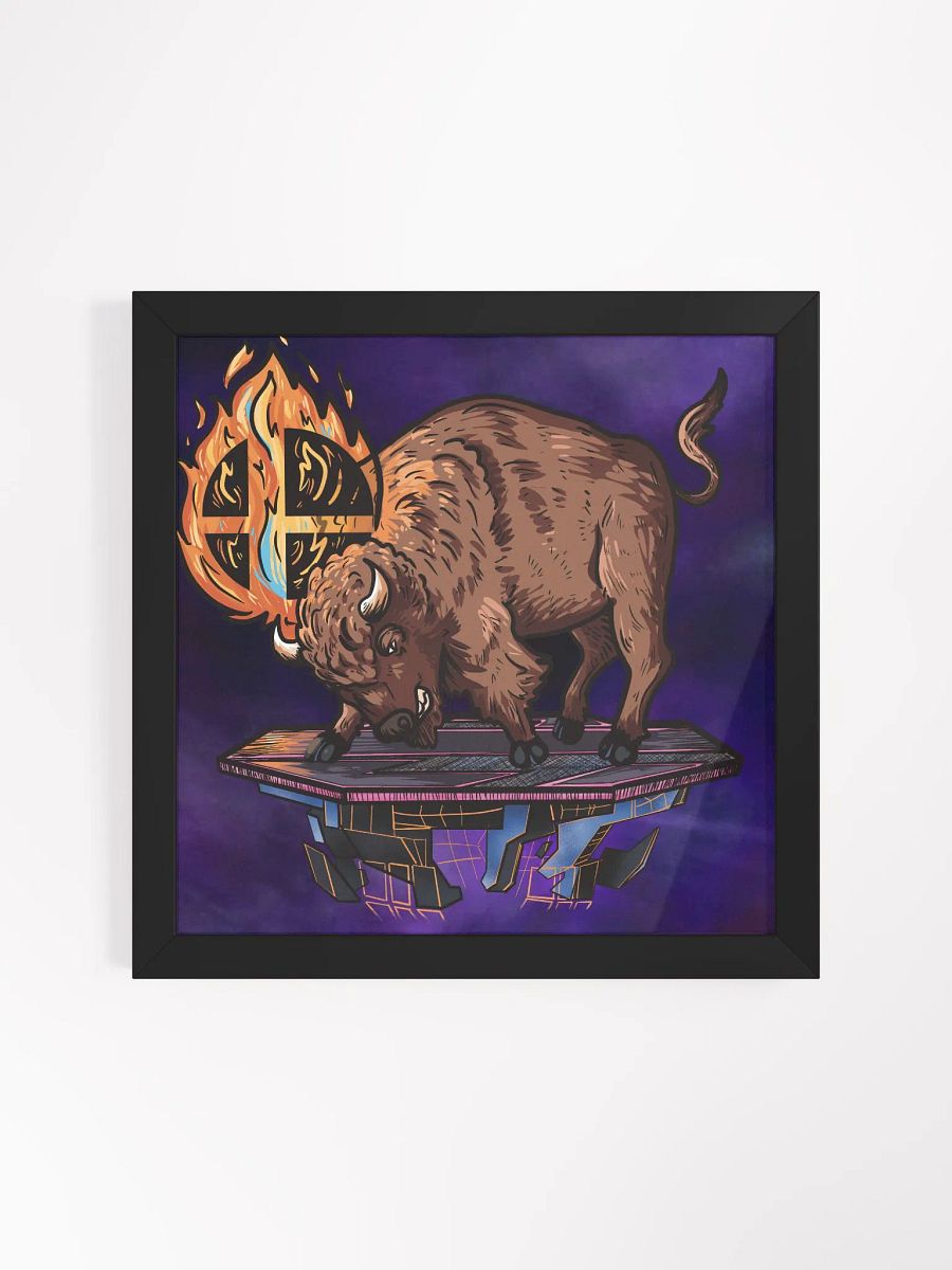 Buffalo Destination Framed Print product image (1)