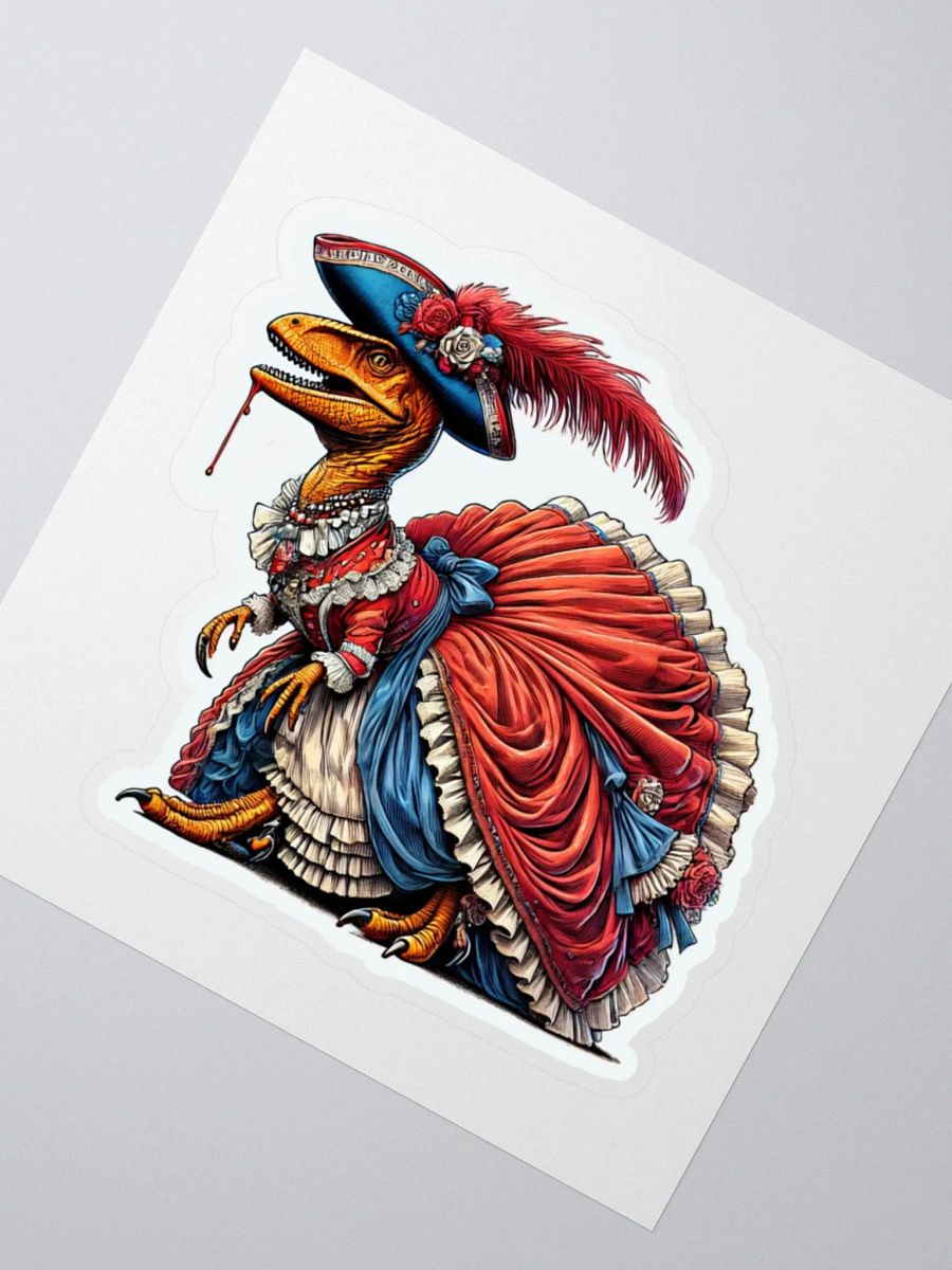 New American Dinosaur Sticker - Raptor Trot product image (2)