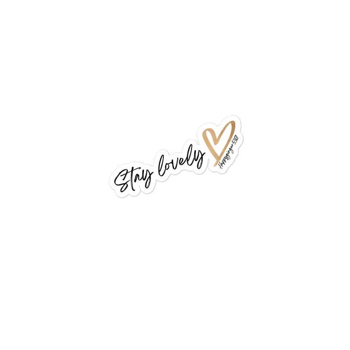 Stay Lovely <3 magnet product image (1)