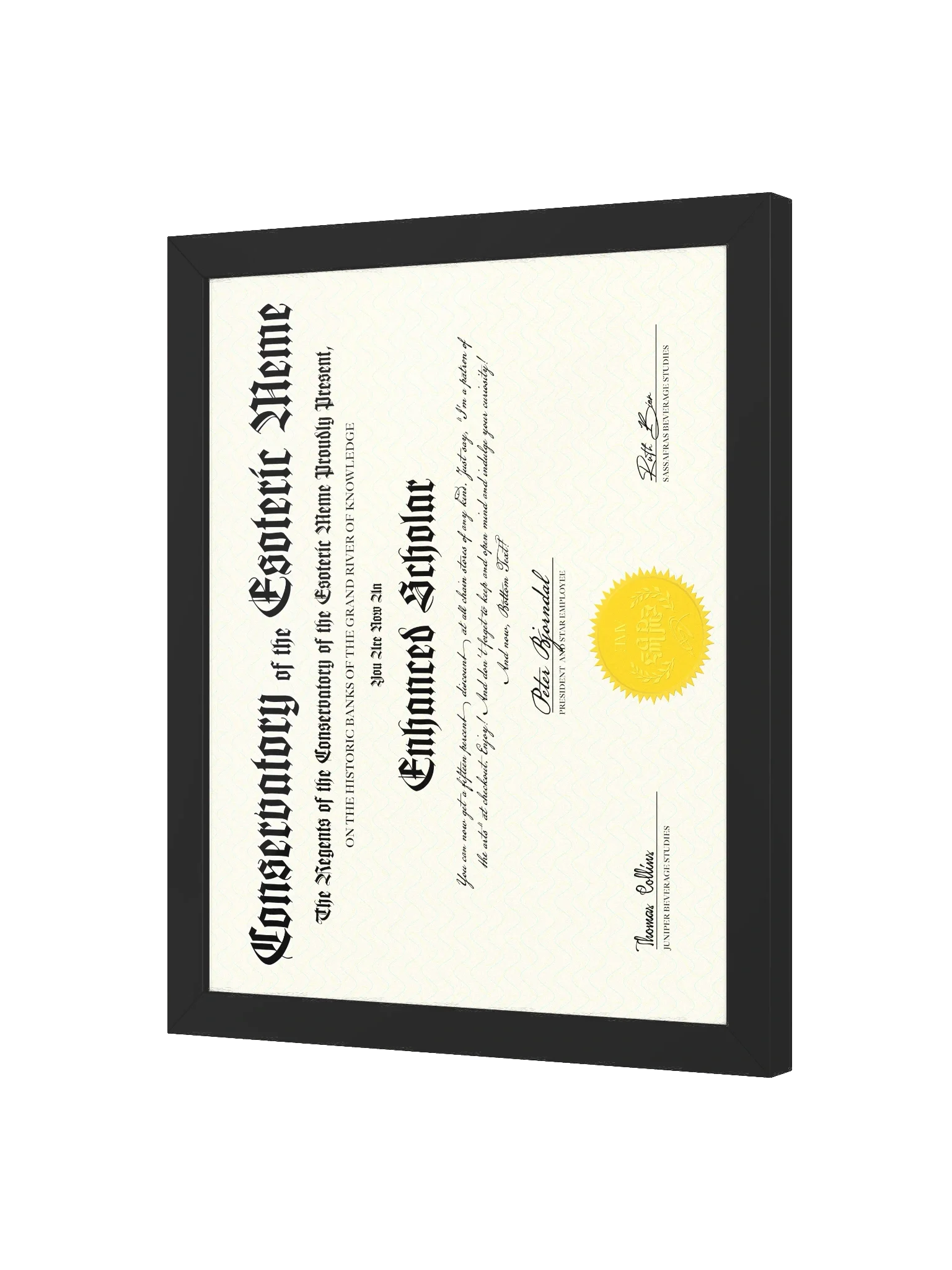 Enhanced Scholar Certificate product image (3)