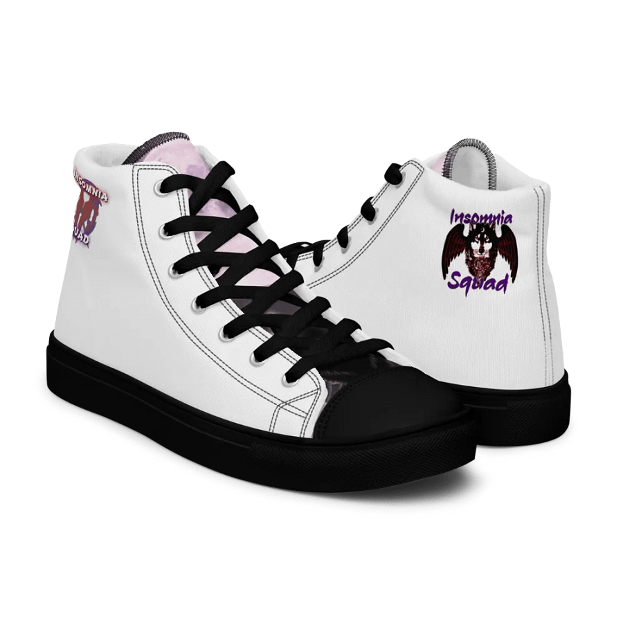 Men's White Insomnia Squad Canvas Hi-Tops product image (11)