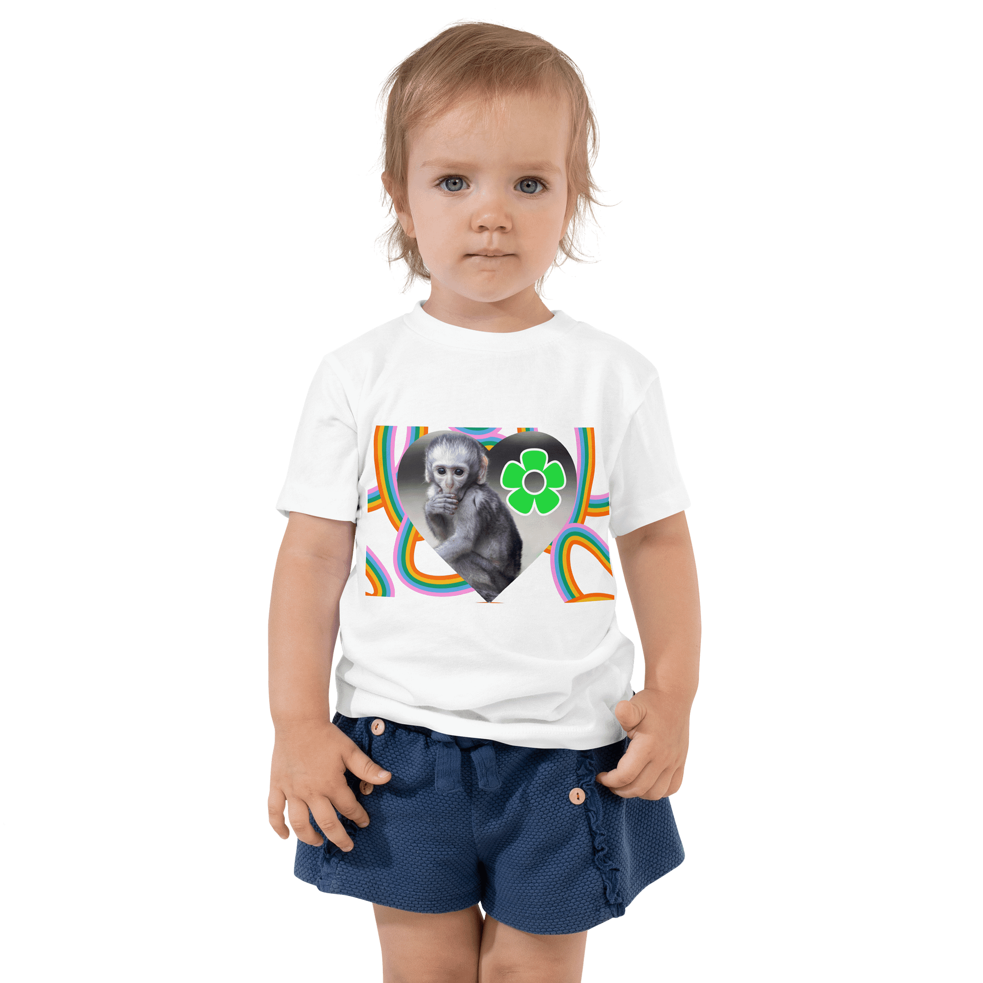Vervet Monkey Business Toddler Cotton T-Shirt 3 product image (4)