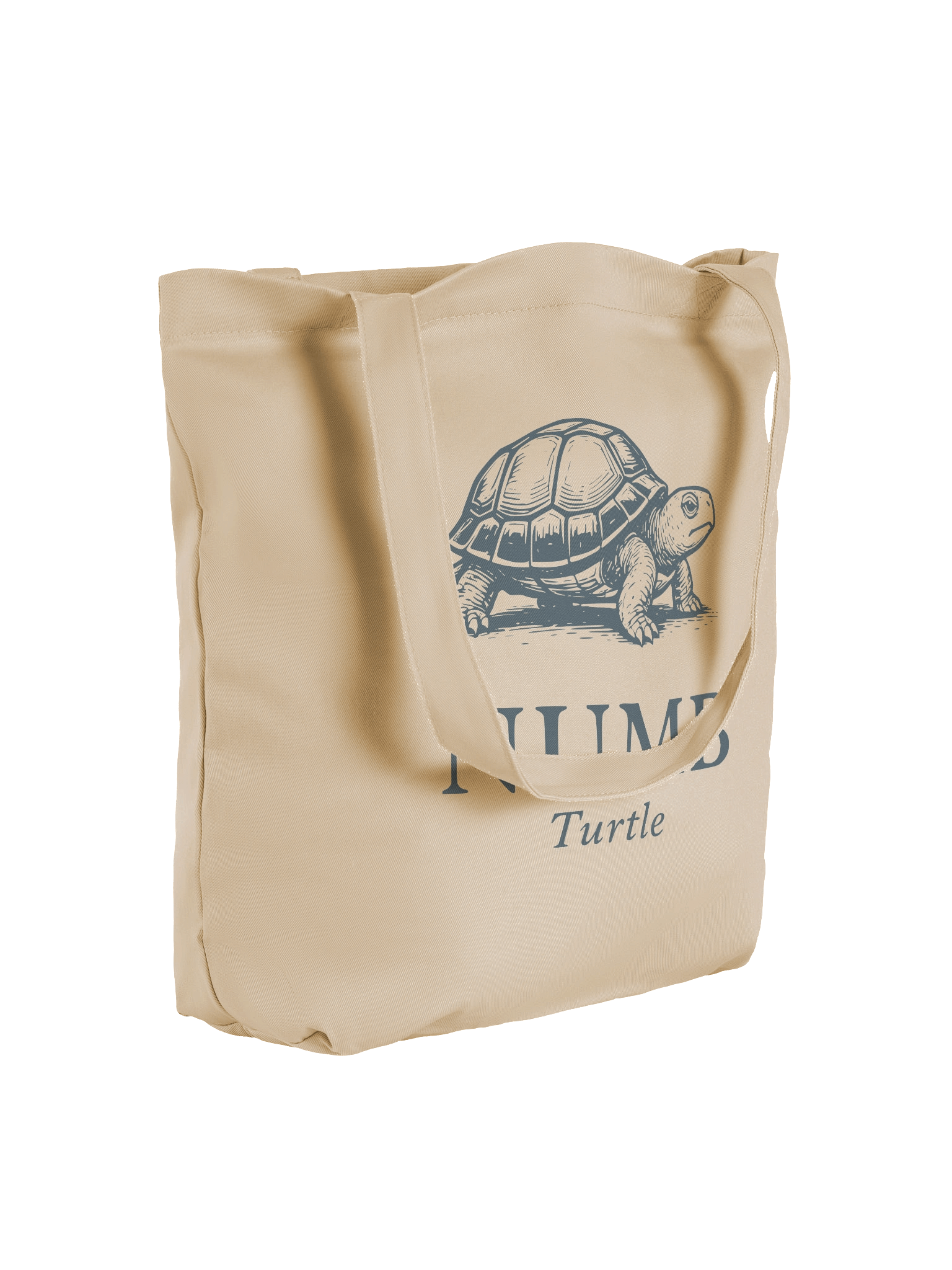 Numb Turtle Organic Cotton Tote Bag product image (4)