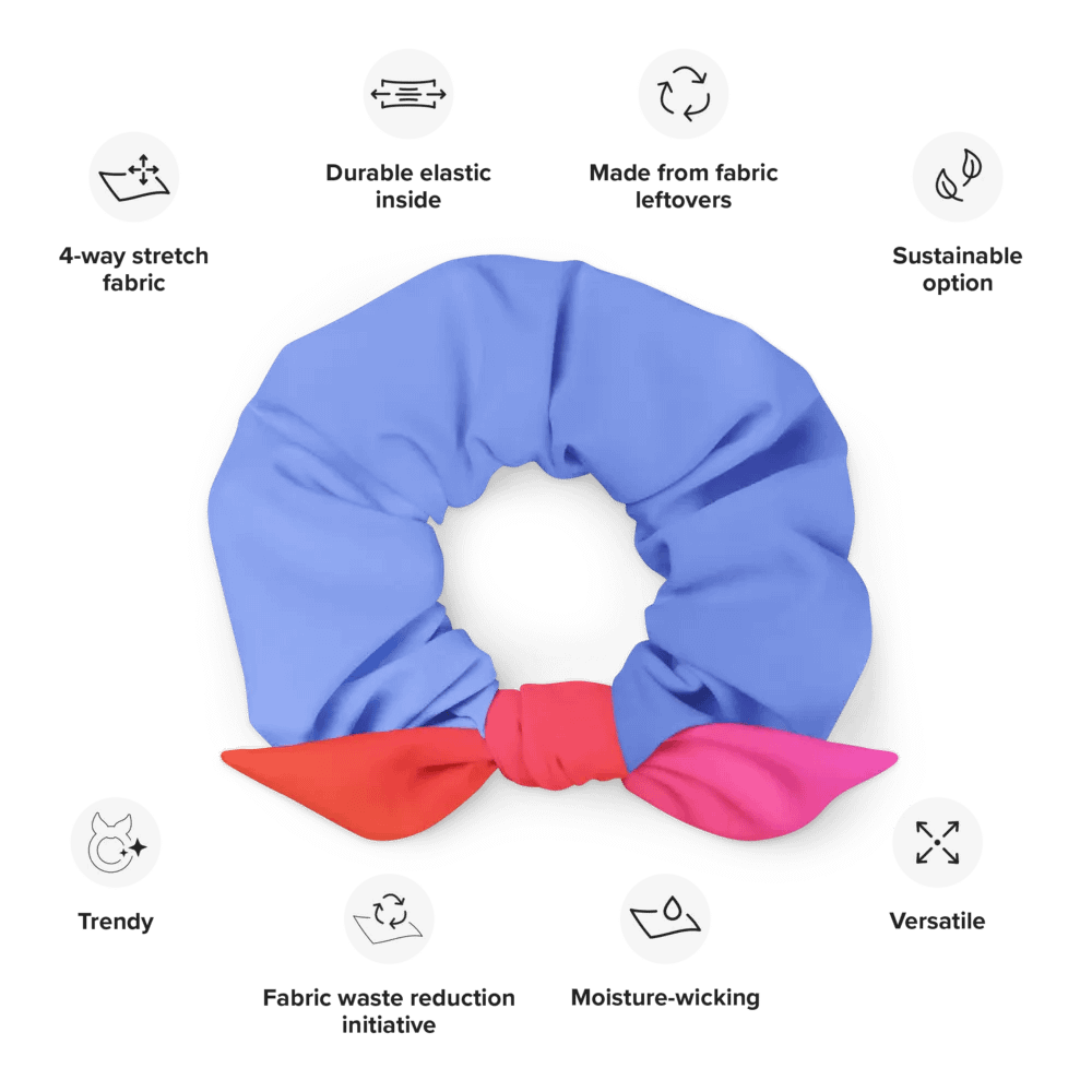 Sky Blue Dreams Scrunchie product image (12)