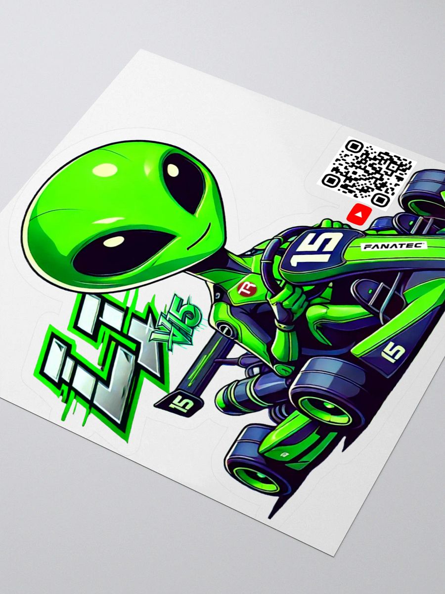 Bob the Alien – LJv15 Sticker product image (6)