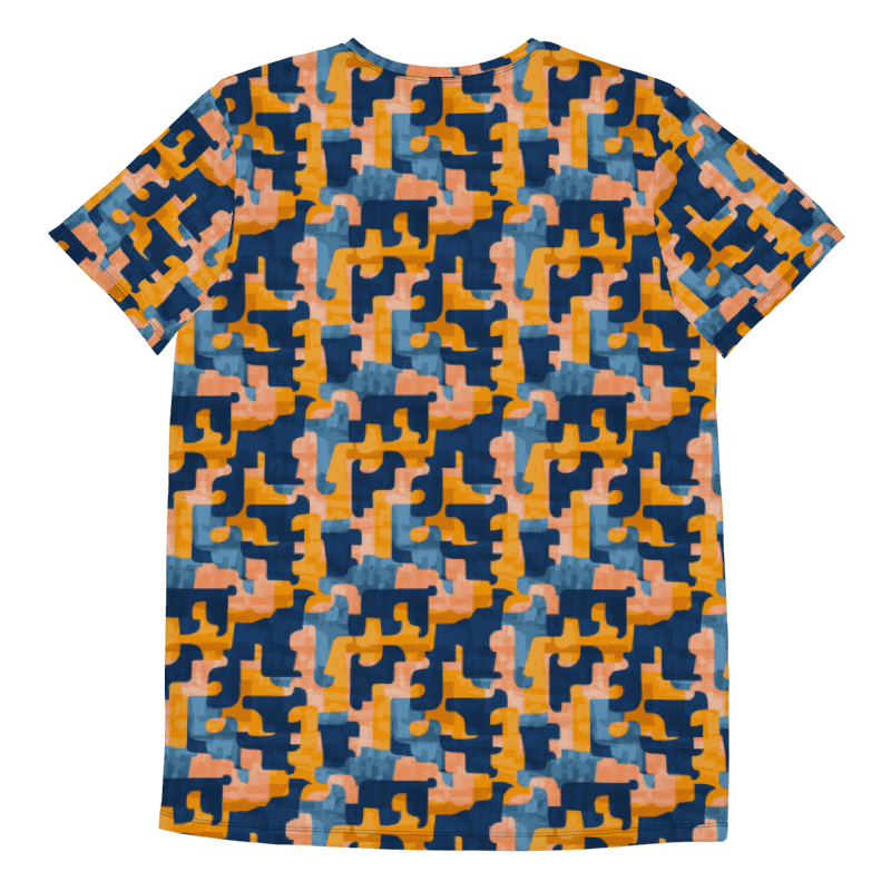 Flowing Shapes | Men´s Athletic T-Shirt product image (6)