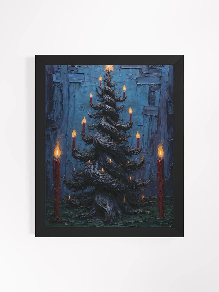 Twisted Trunk Christmas Tree Framed Print product image (4)