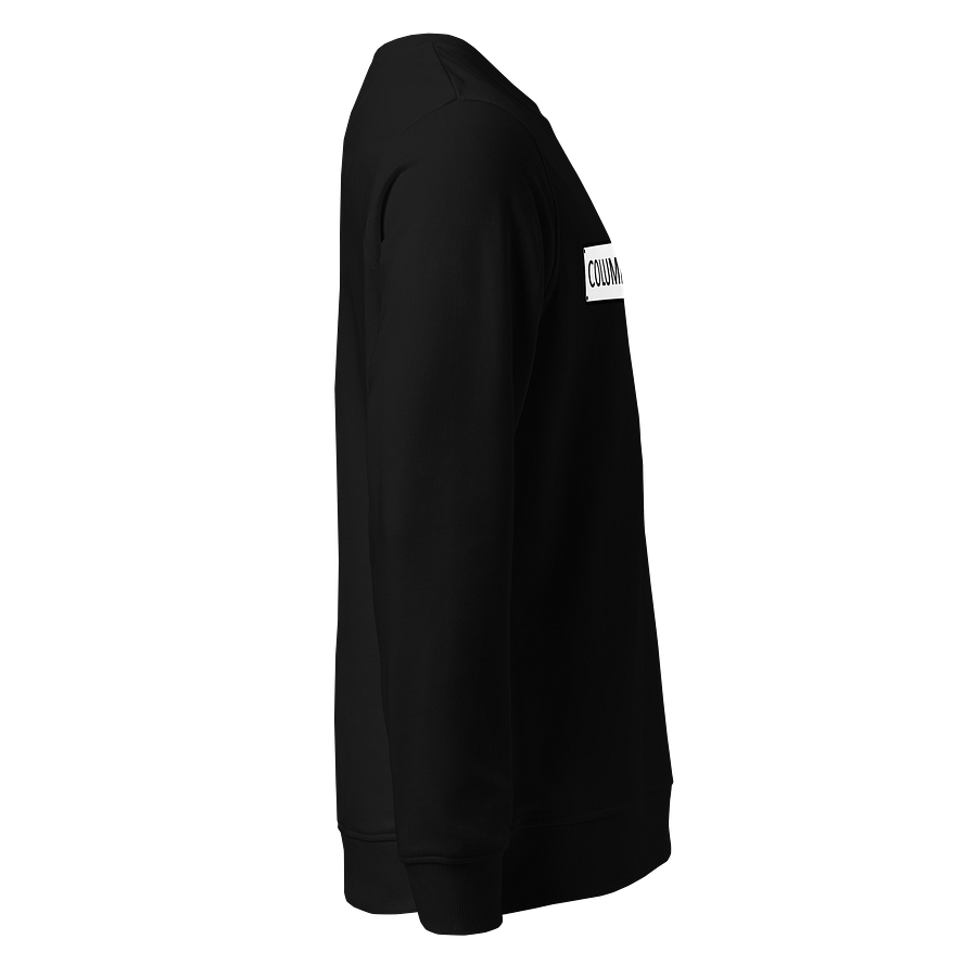 Columbia Road E.2. Unisex Organic Sweatshirt (Black) product image (4)