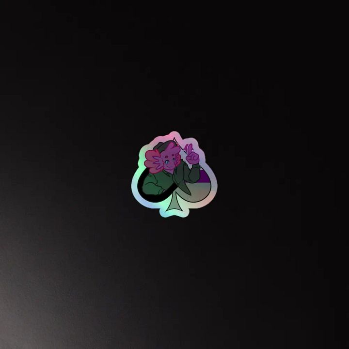 Demisexual in Spades | Kiss-Cut Sticker product image (4)