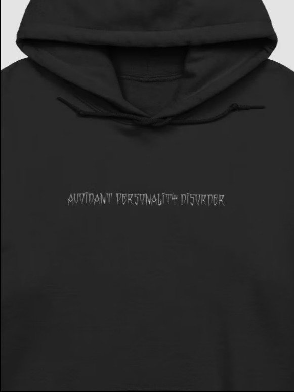 avoidant personality disorder - hoodie product image (2)