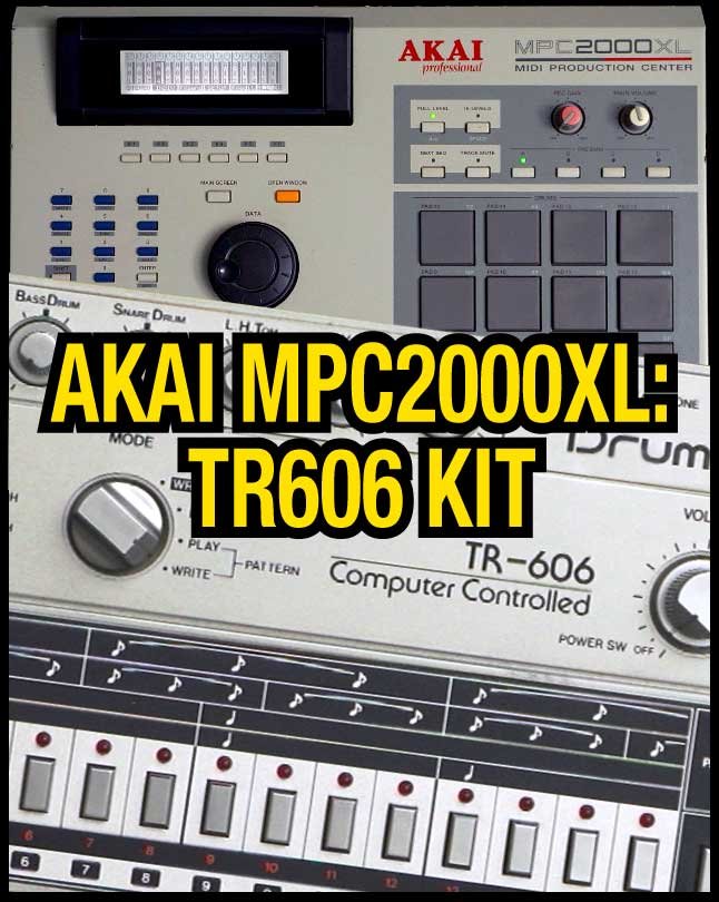 Akai MPC2000XL: TR606 Kit product image (1)