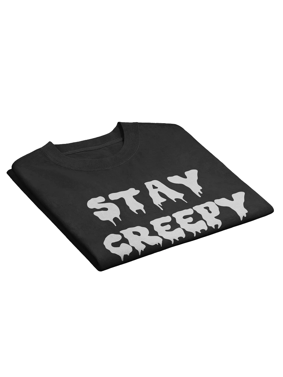 Stay Creepy Faded Oversized T shirt product image (3)