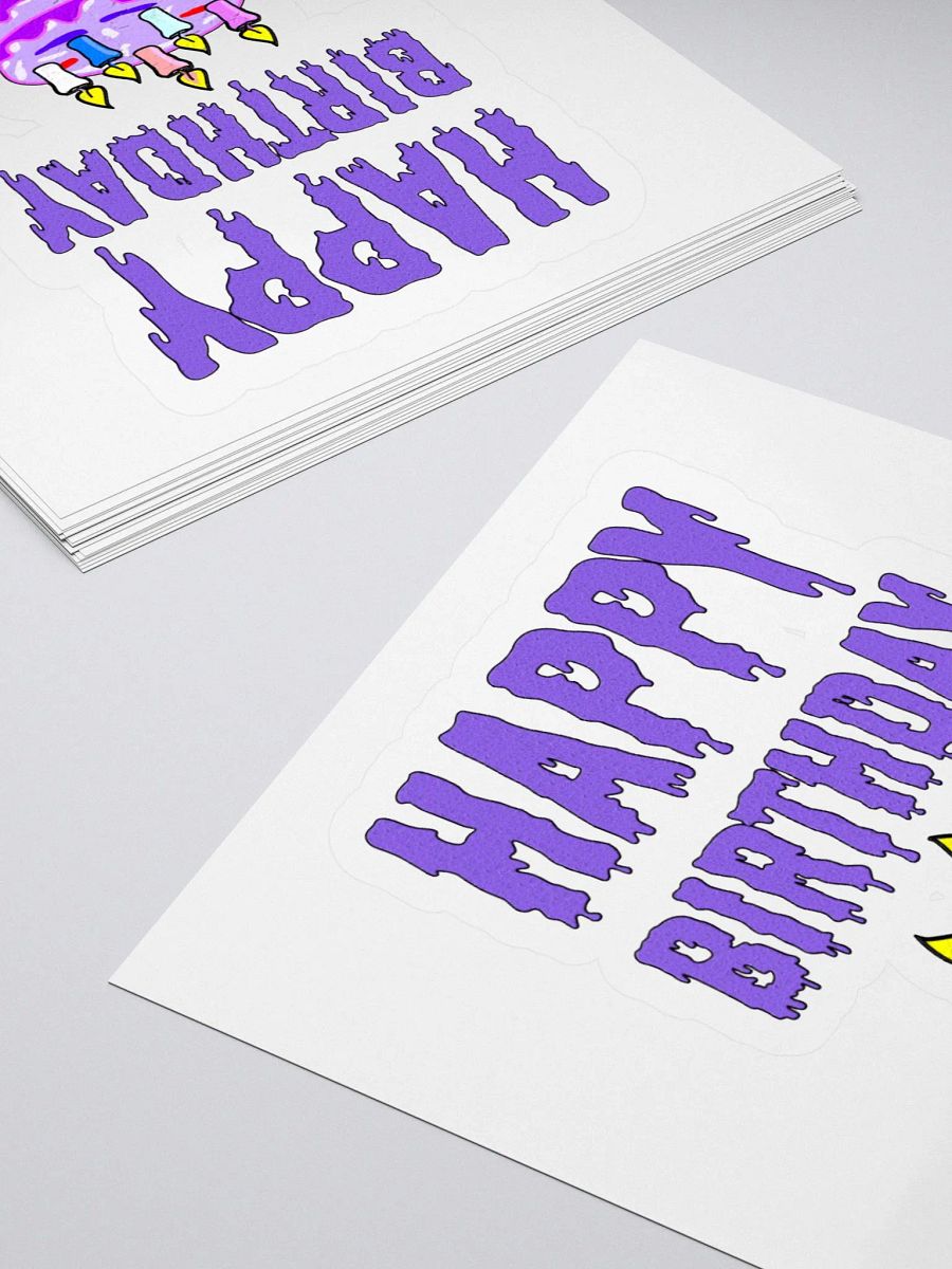 Happy Birthday (Cake With Candles) Sticker product image (4)