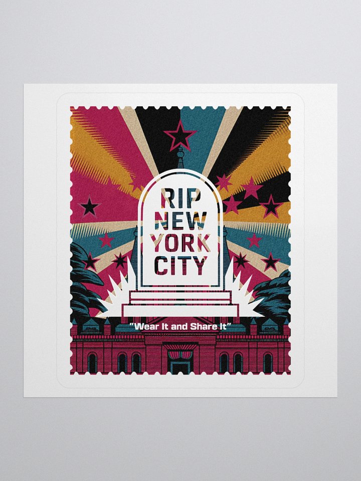 RIP NYC Full Color Stickers (C) product image (1)