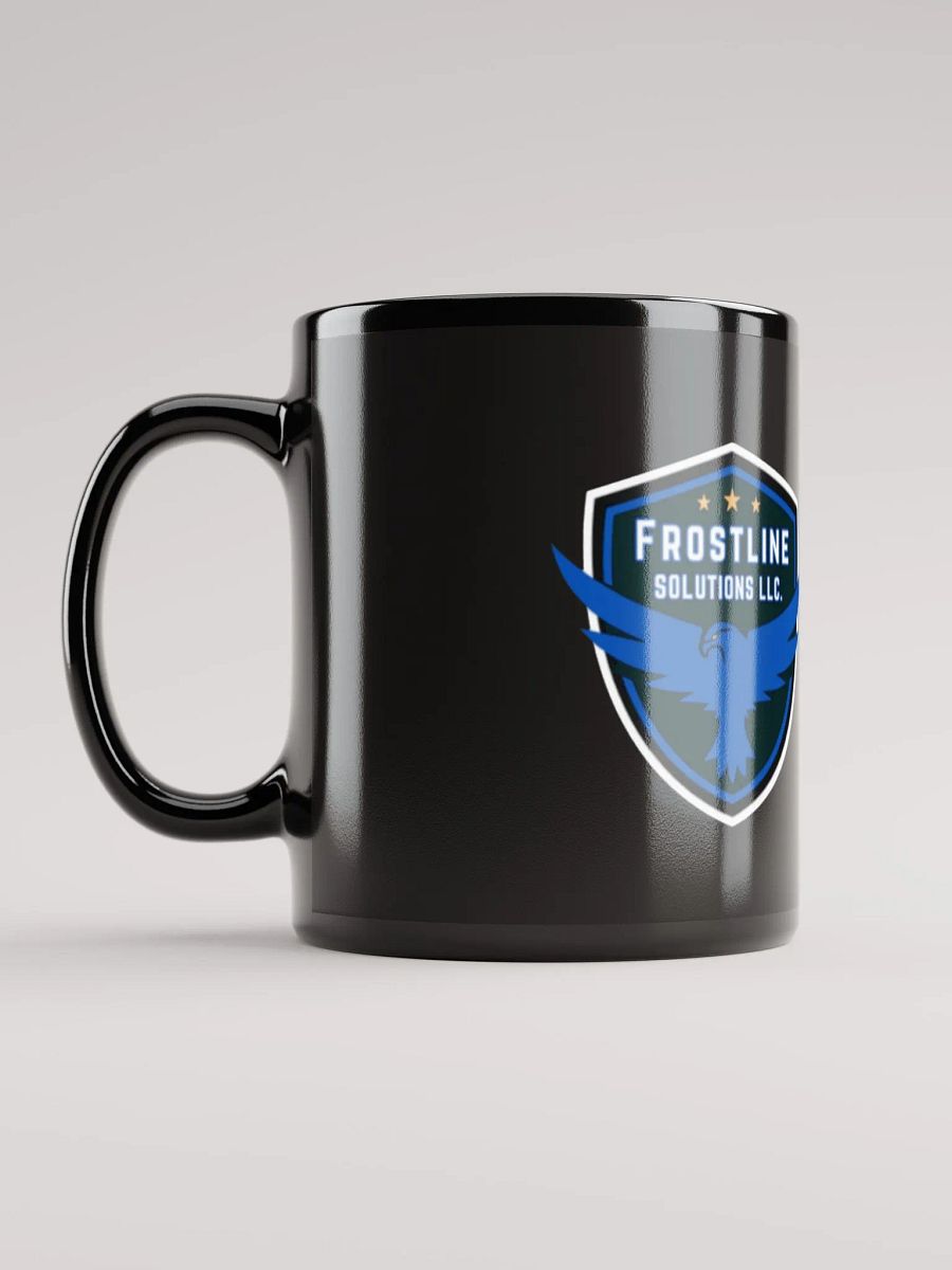 Frostline Solutions Glossy mug ( Black ) product image (12)