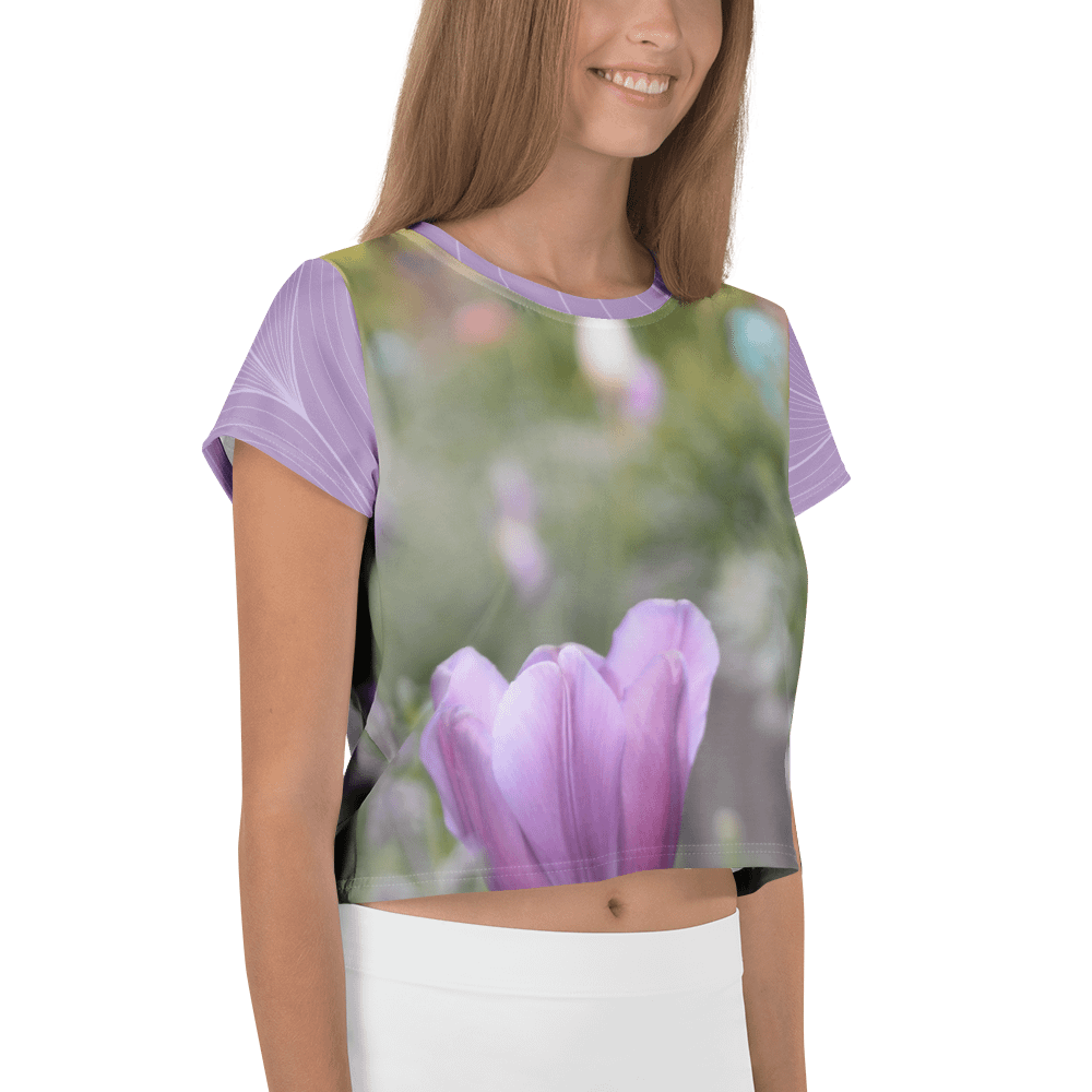Crop-Top - Lila Tulpe product image (4)