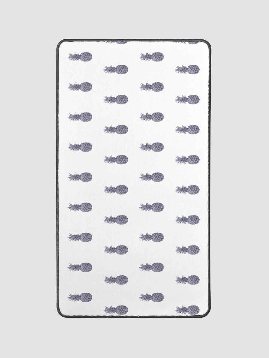 Monochrome Pineapple Desk Mat product image (2)