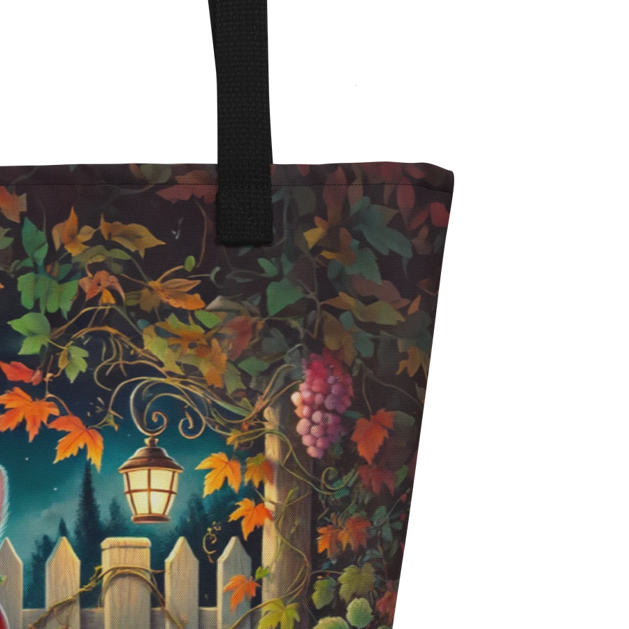 Whimsical Halloween Bunny Rabbit Pumpkin Patch Tote Bag product image (9)