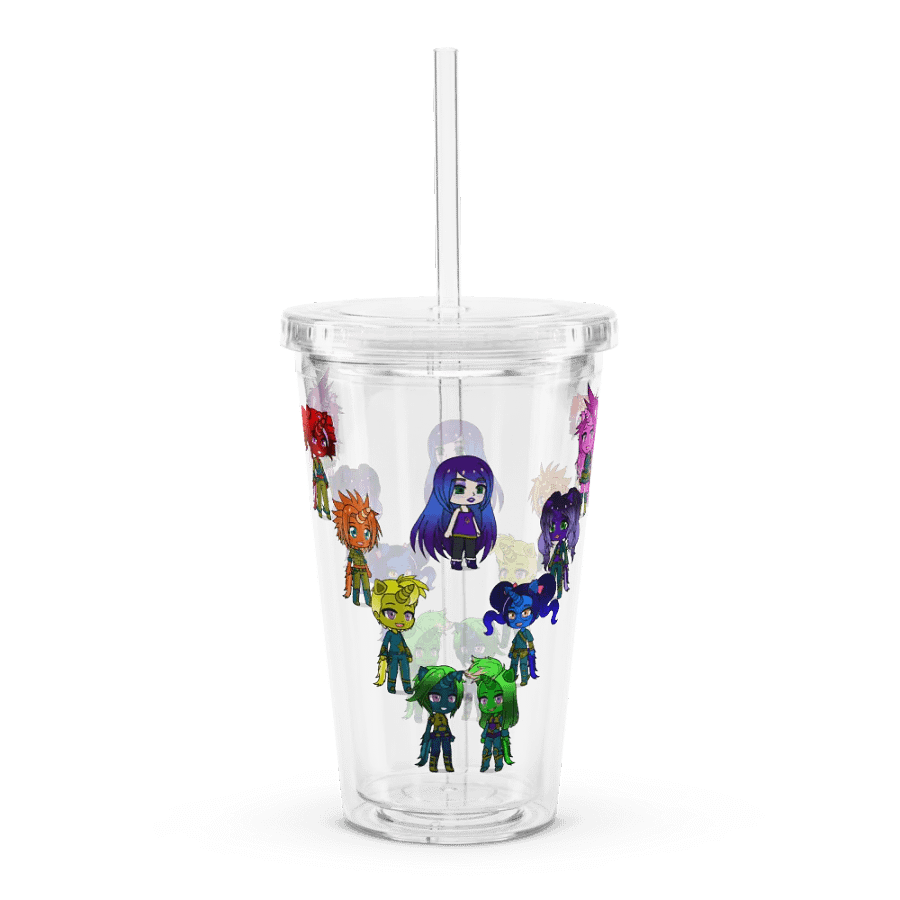 The Shadow Unicorns Plastic Tumbler 16oz product image (4)